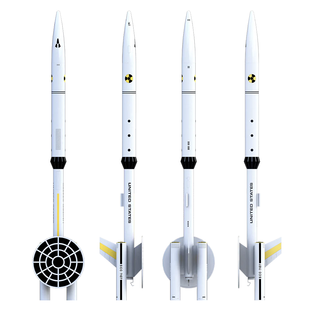 Estes BOSS (Belt Observer Survey Ship) Rocket