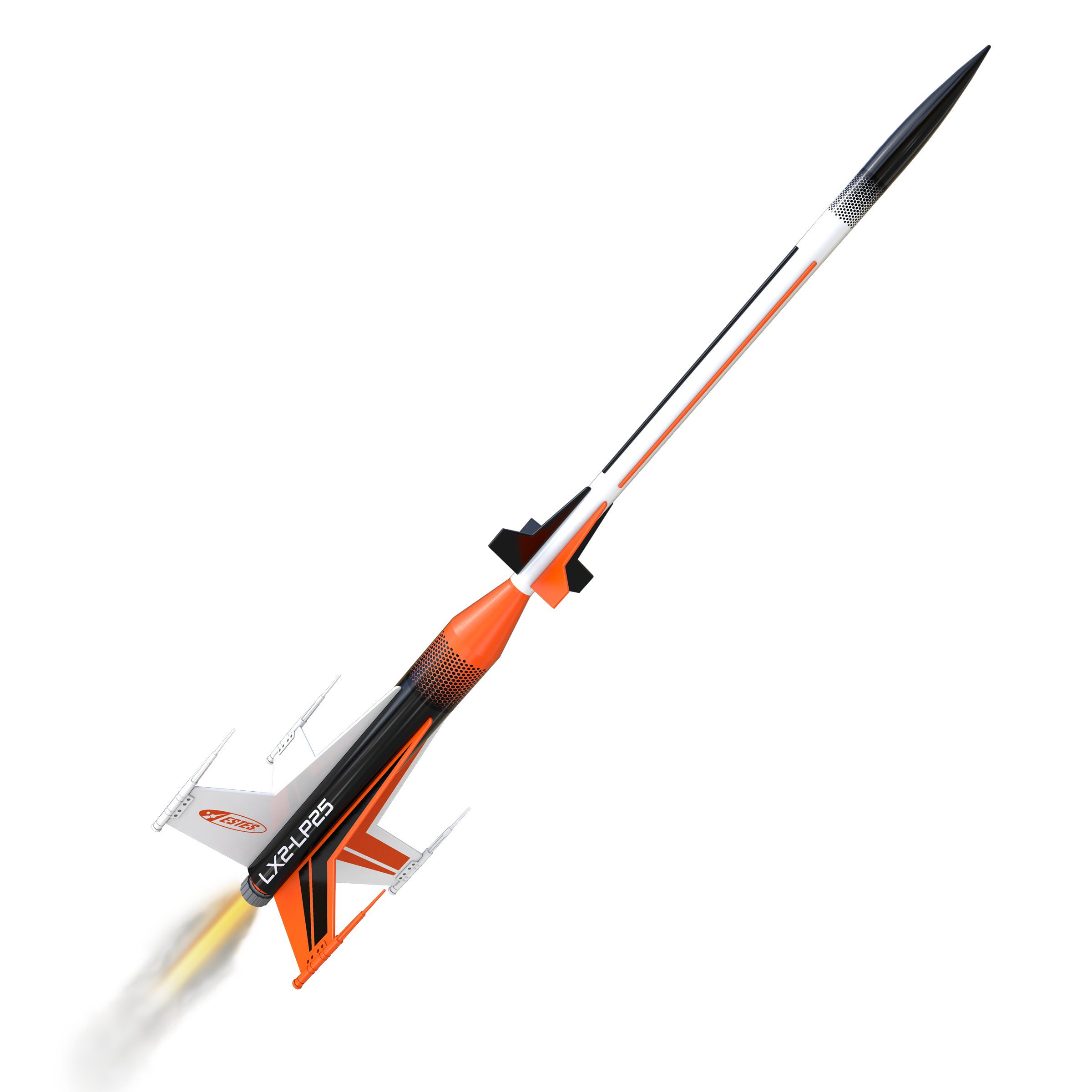 Estes Laser X2 Flying Model Rocket
