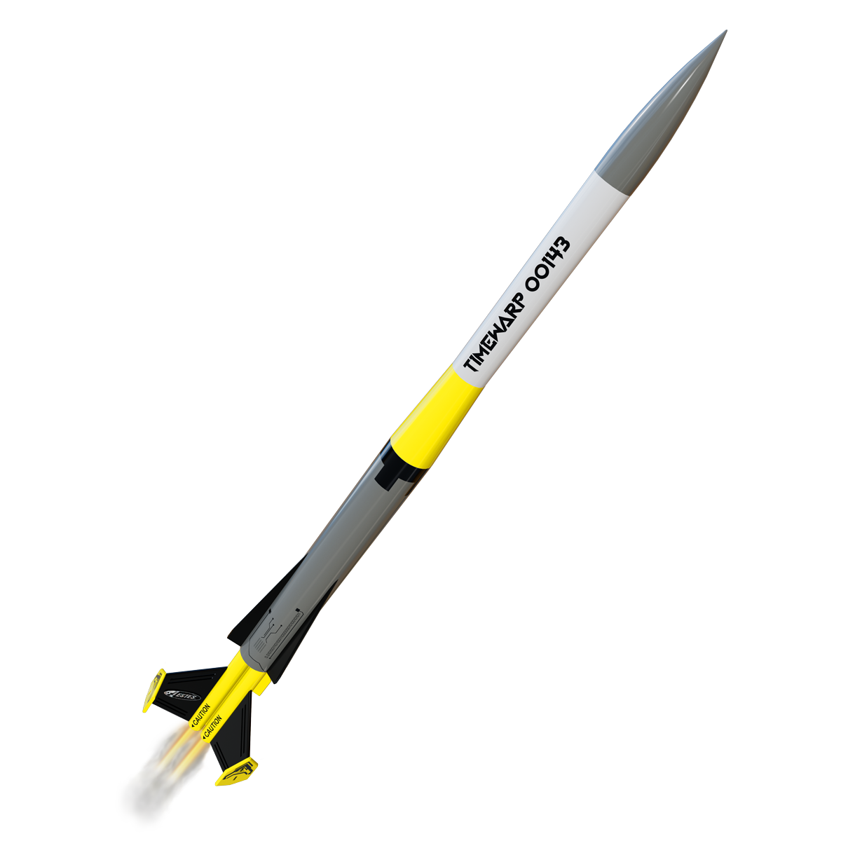 Estes Time Warp Flying Model Rocket