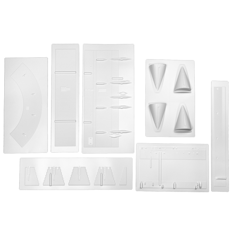 Estes Saturn V Model Rocket Vacuum Formed Replacement Parts
