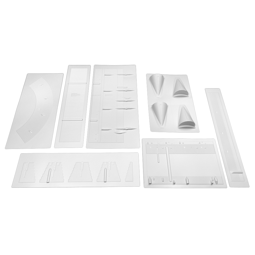 Estes Saturn V Model Rocket Vacuum Formed Parts