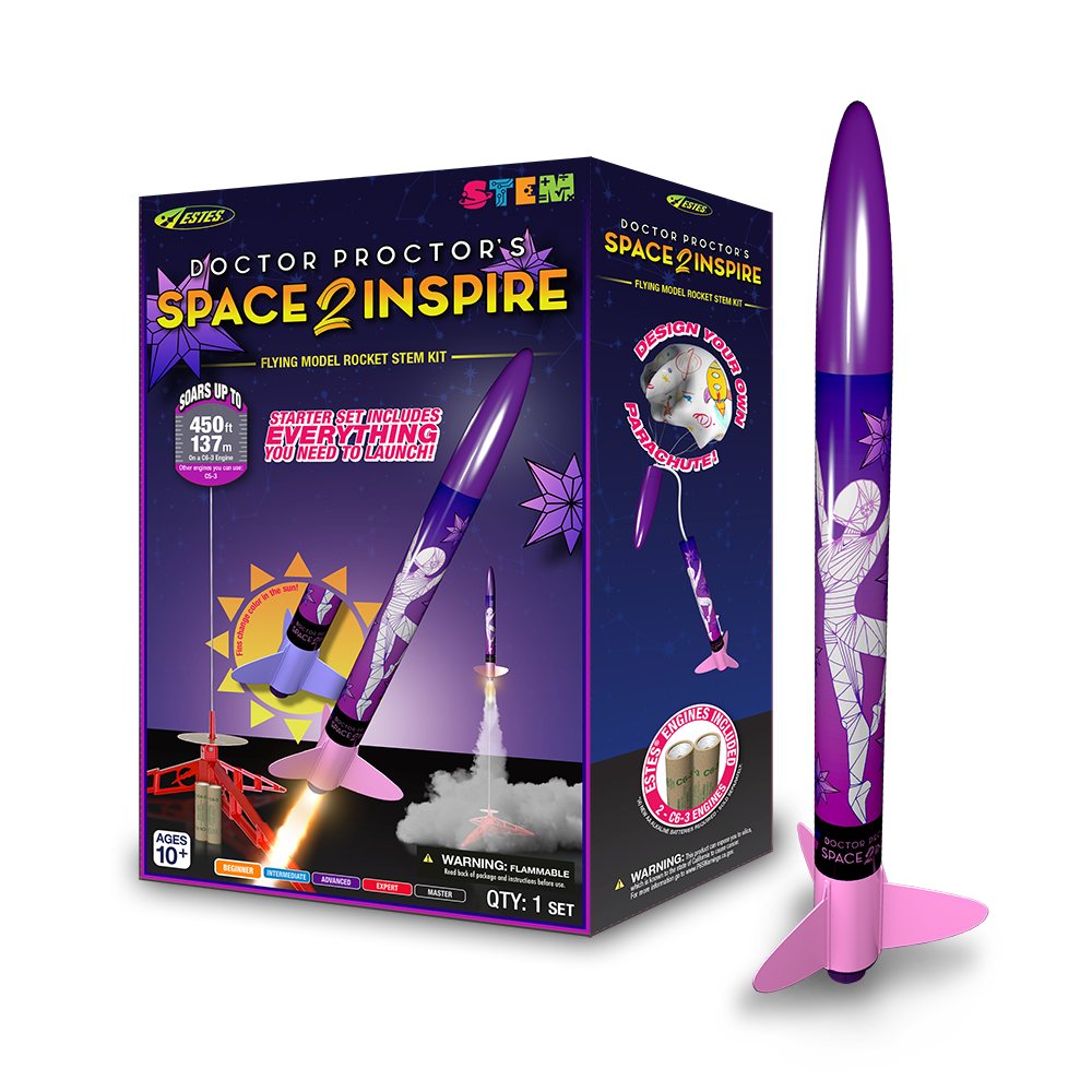 Estes Space2Inspire Model Rocket Kit