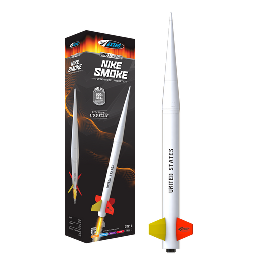 Estes Nike Smoke Pro Series II Model Rocket Kit