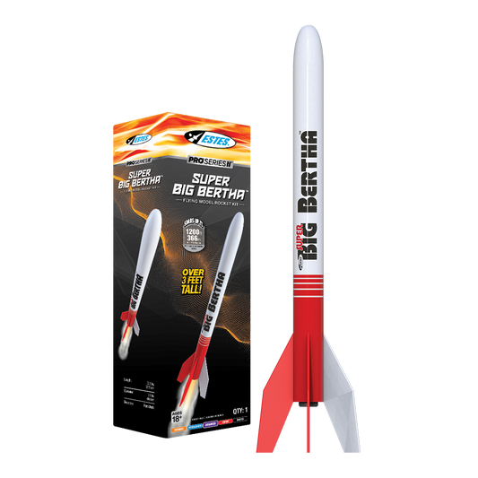 Estes Pro Series II Super Big Bertha Flying Model Rocket Kit