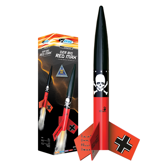 Pro Series II™ Der Big Red Max™ Flying Model Rocket Kit