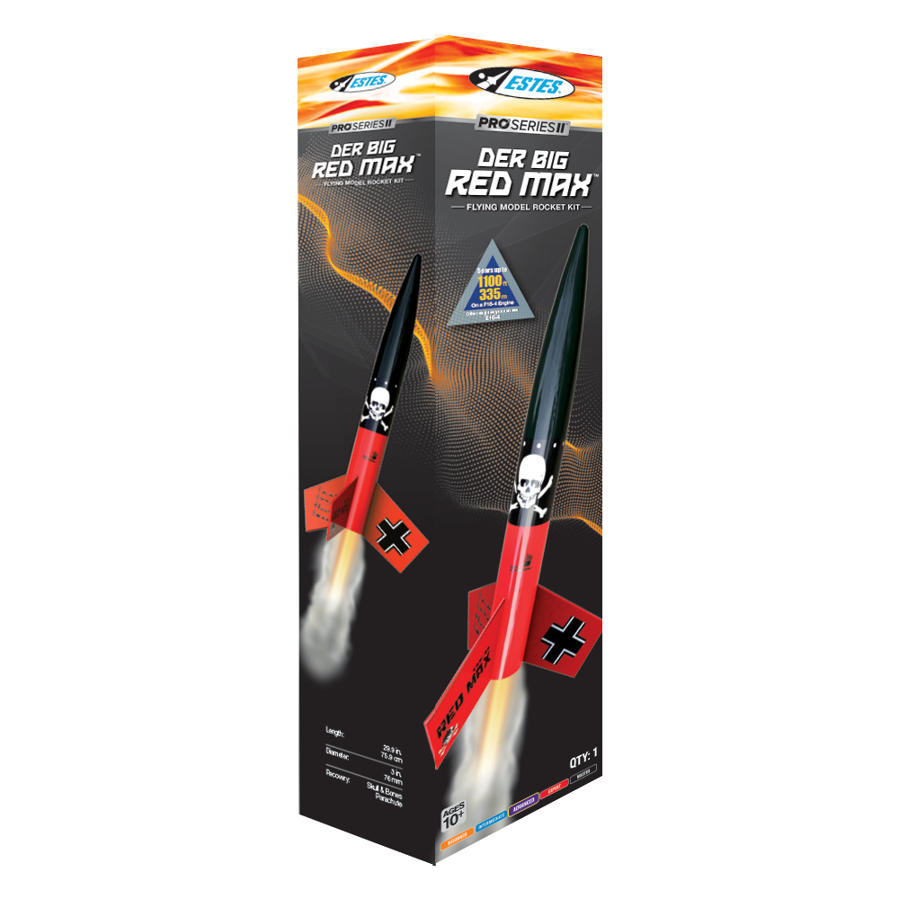 Estes Der Big Red Max™ Model Rocket Kit