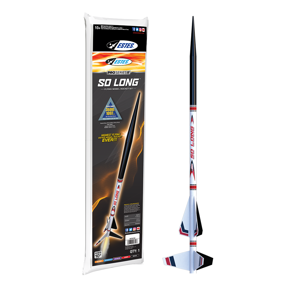 So Long Model Rocket Kit