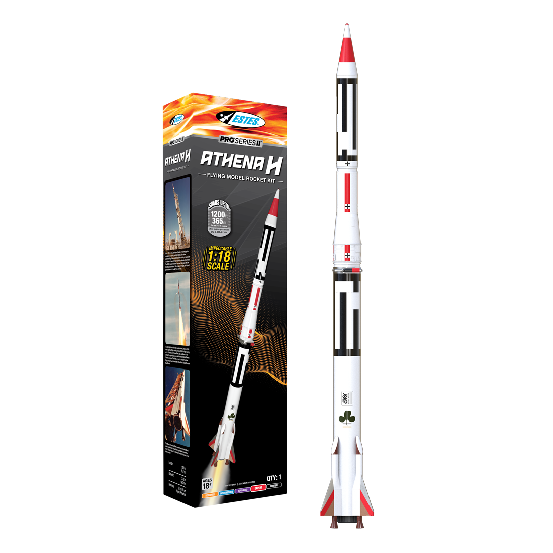 Estes Athena H Model Rocket Kit