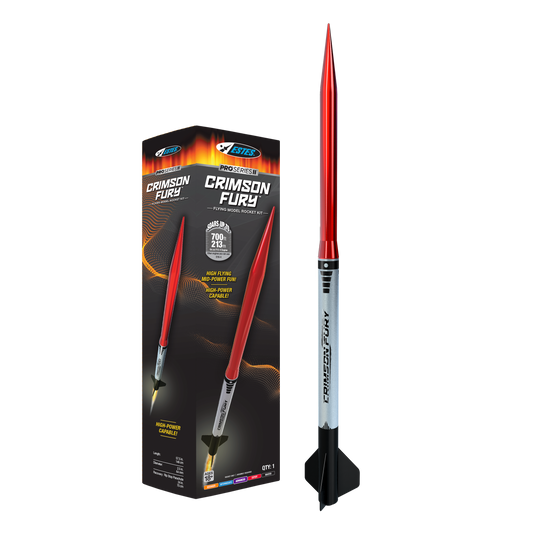 Estes Pro Series II Crimson Fury Model Rocket