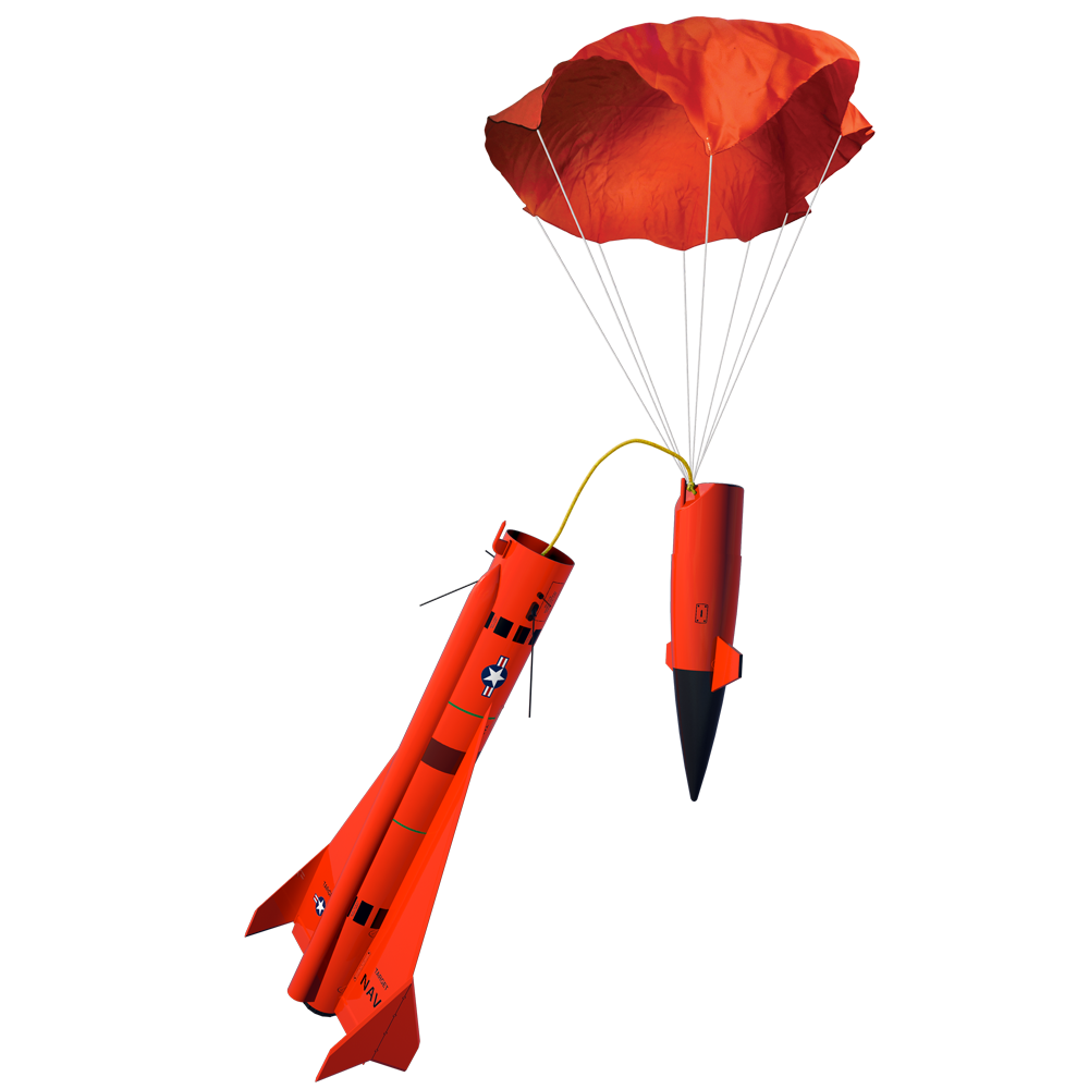 Estes Pro Series II™ Jayhawk Model Rocket Parachute Recovery