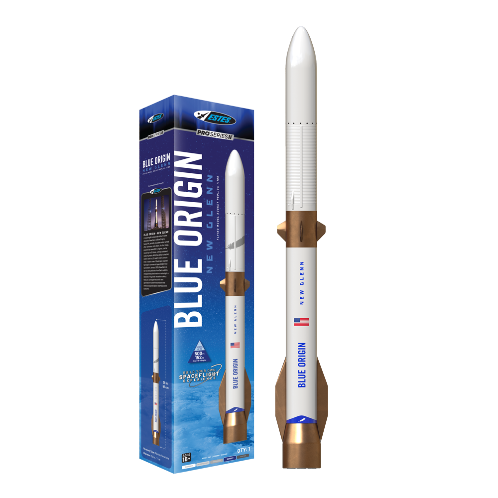 Estes Blue Origin New Glenn Model Rocket Kit