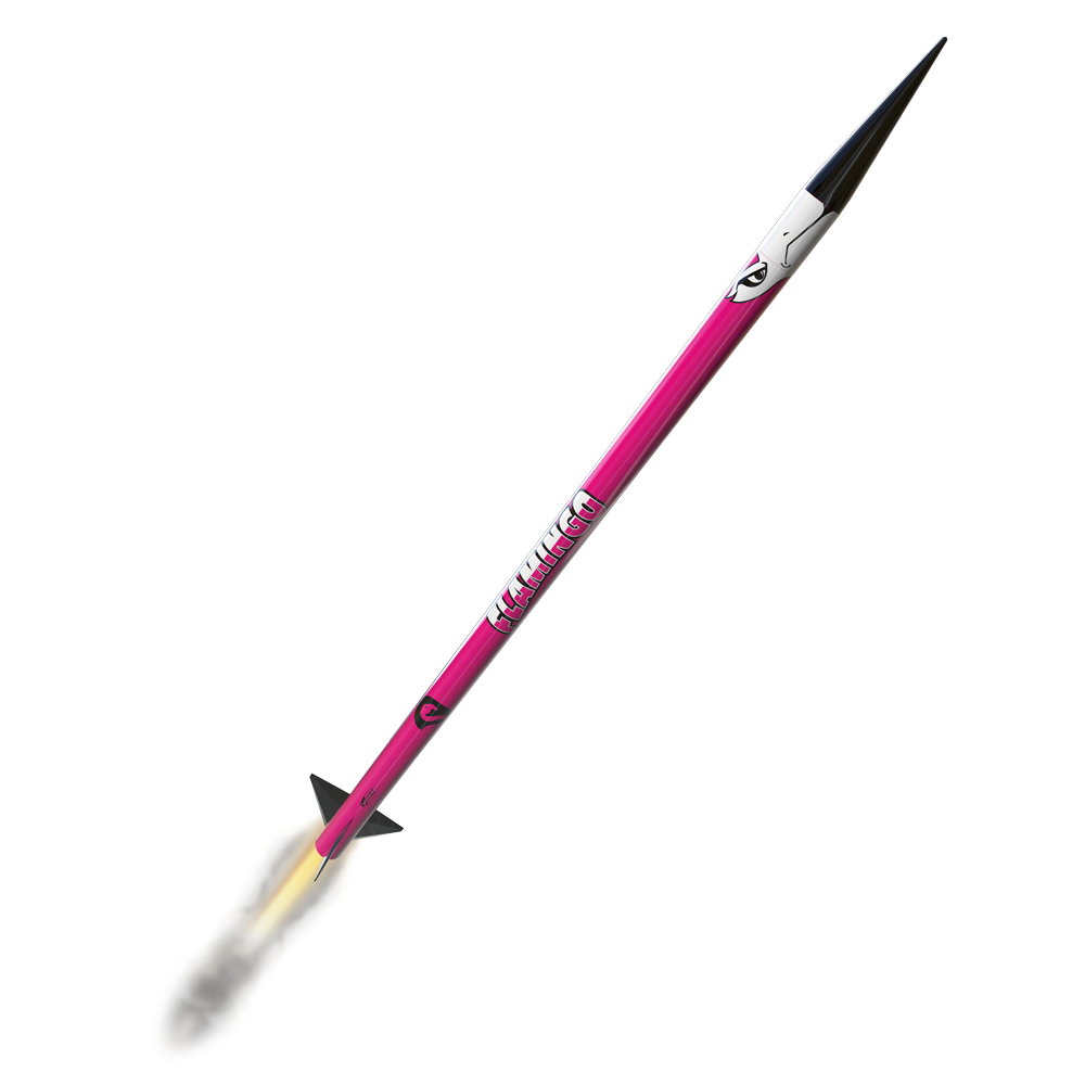 Estes Pink Flamingo Flying Model Rocket