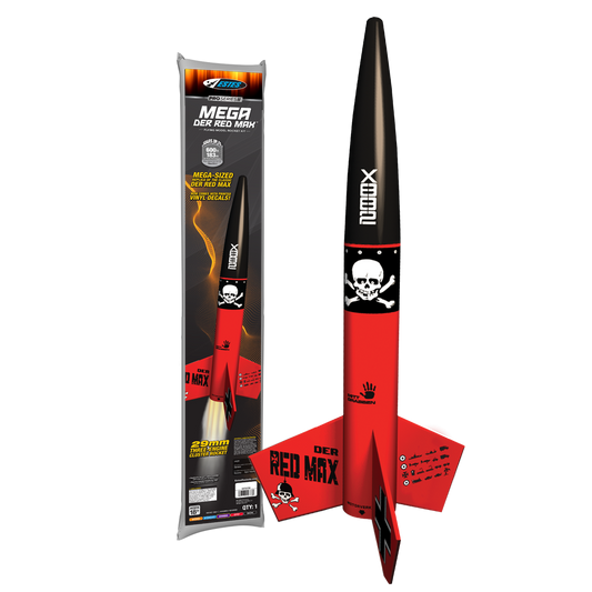 Estes Mega Der Red Max Model Rocket Kit