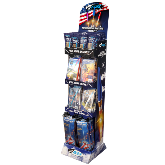 Patriotic Point-of-Purchase Display Stand