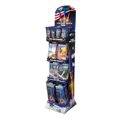 Point of Purchase (POP) Patriotic Rockets Display