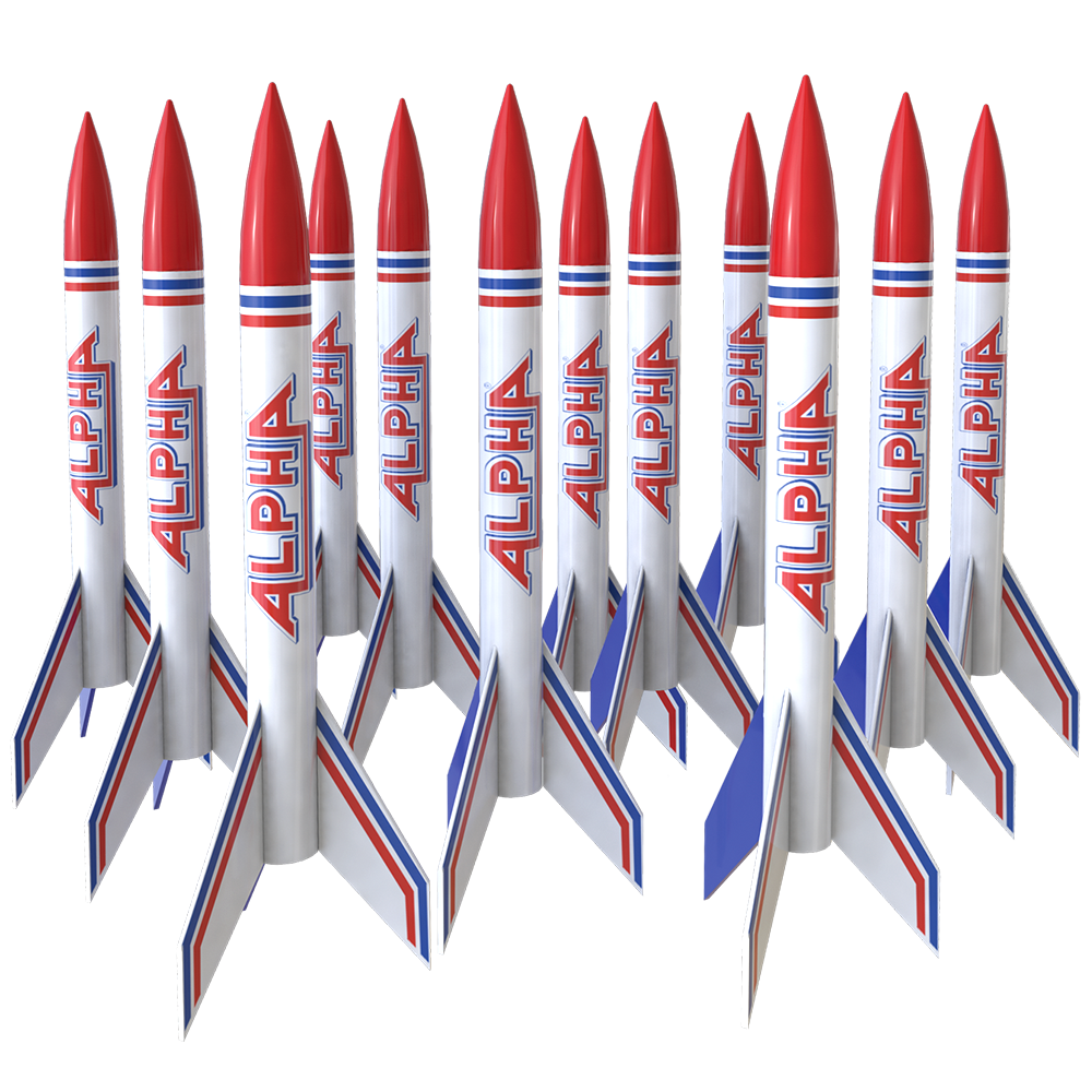 Bulk Rockets Alpha Bulk Pack – Estes Wholesale