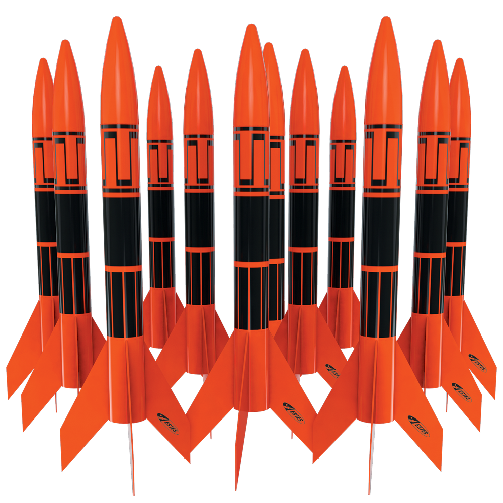 Estes Alpha III Model Rocket Bulk Pack