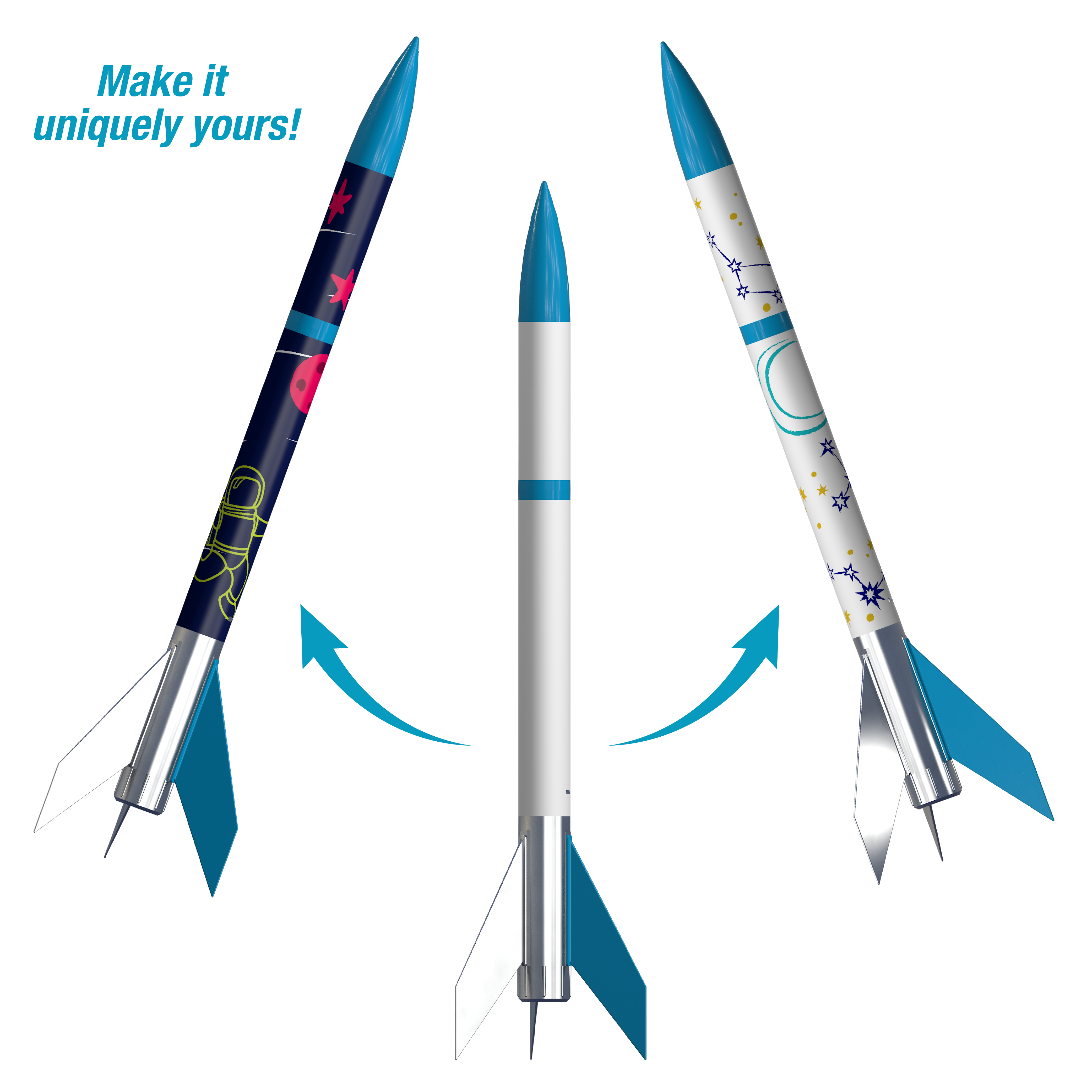 Cosmic Cargo Model Rocket Kit Unique Designs