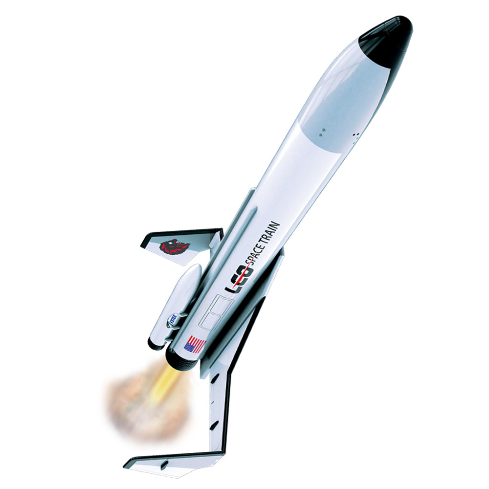 Estes LEO Space Train Model Rocket 
