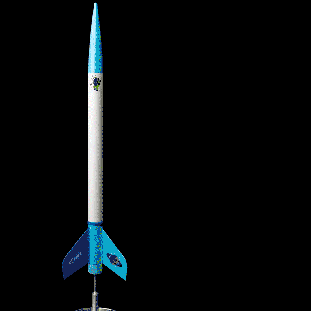 Estes Astro Assembler Puzzle Model Rocket with 60 3D Interlocking Puzzle Pieces