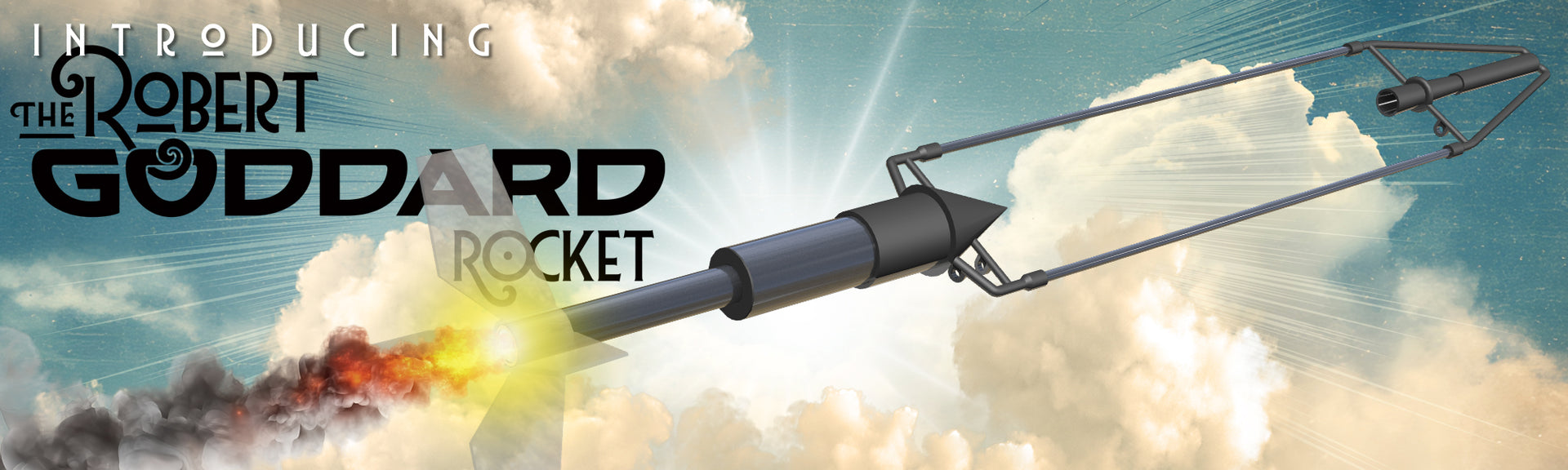Estes Robert Goddard Flying Model Rocket