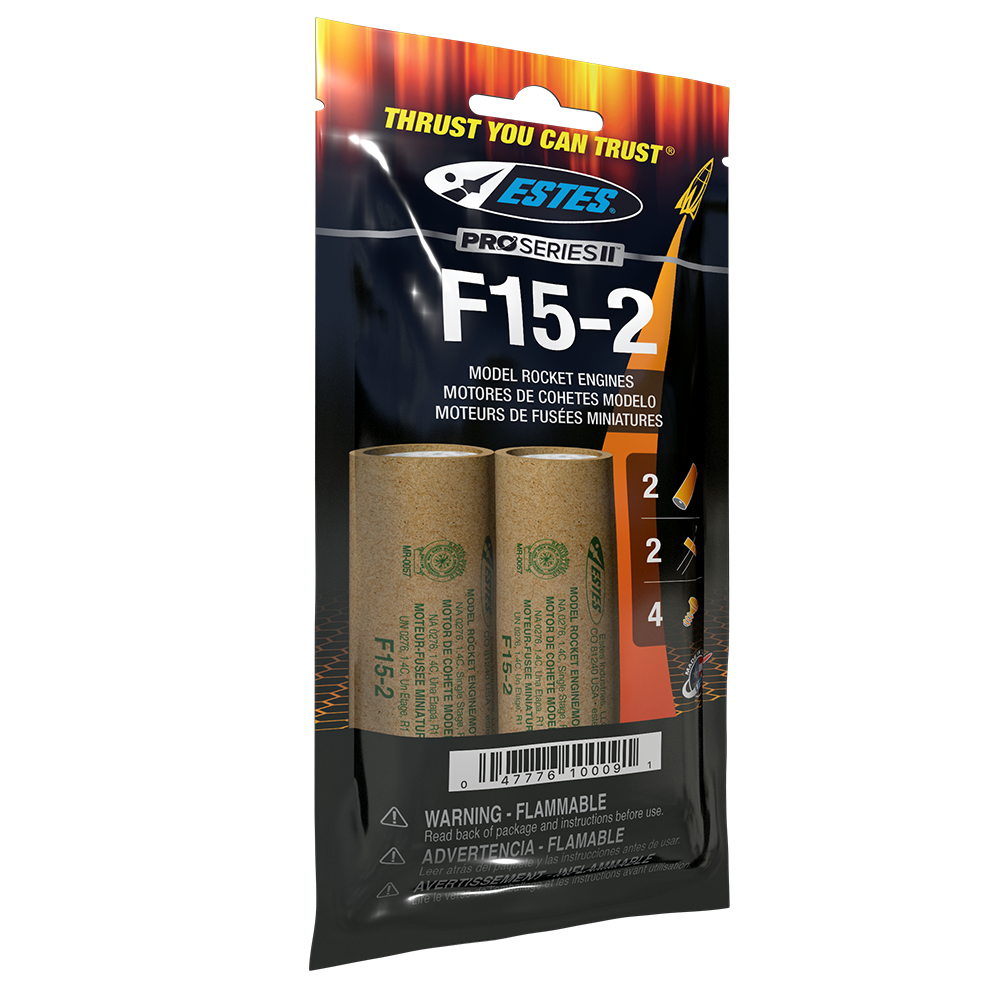 Estes F15-2 29mm Model Rocket Engines