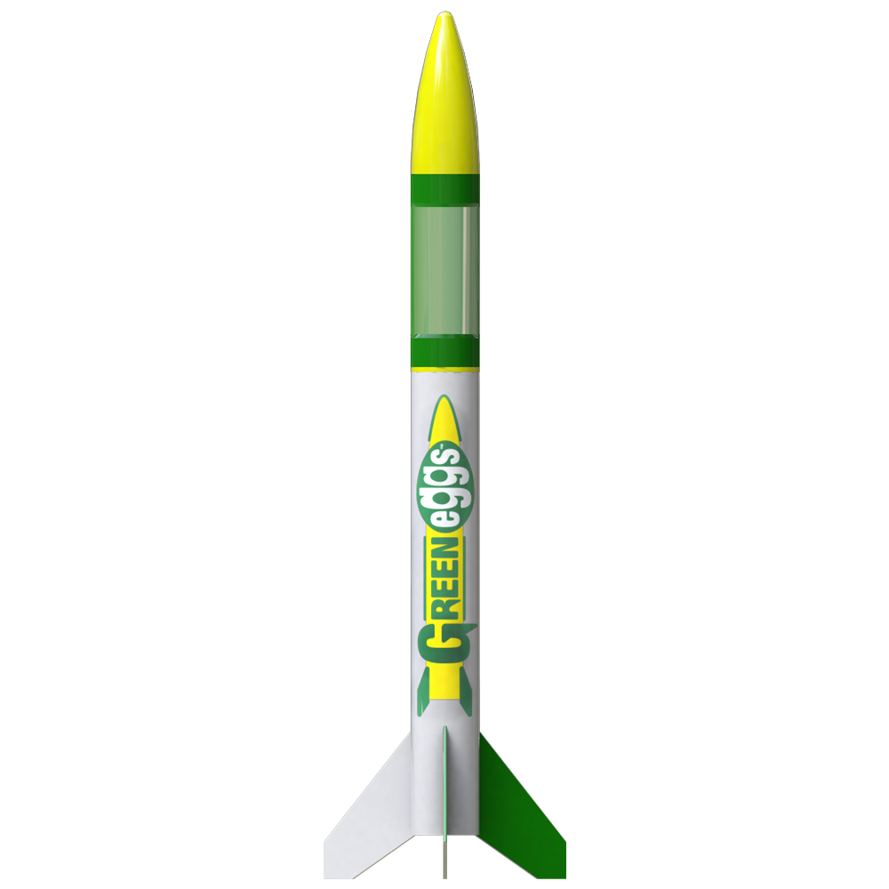 Estes Green Eggs Model Rocket