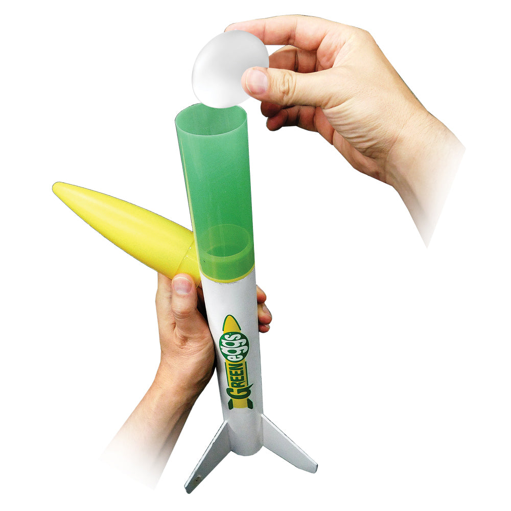 Green Eggs Payloader Flying Model Rocket - Holds an Egg