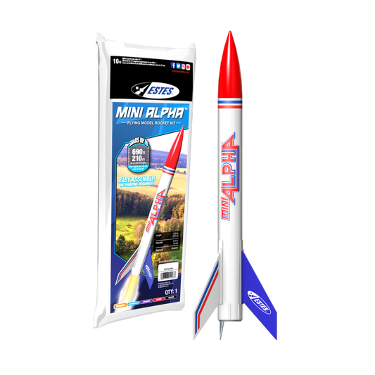 Mini Alpha Model Rocket Kit