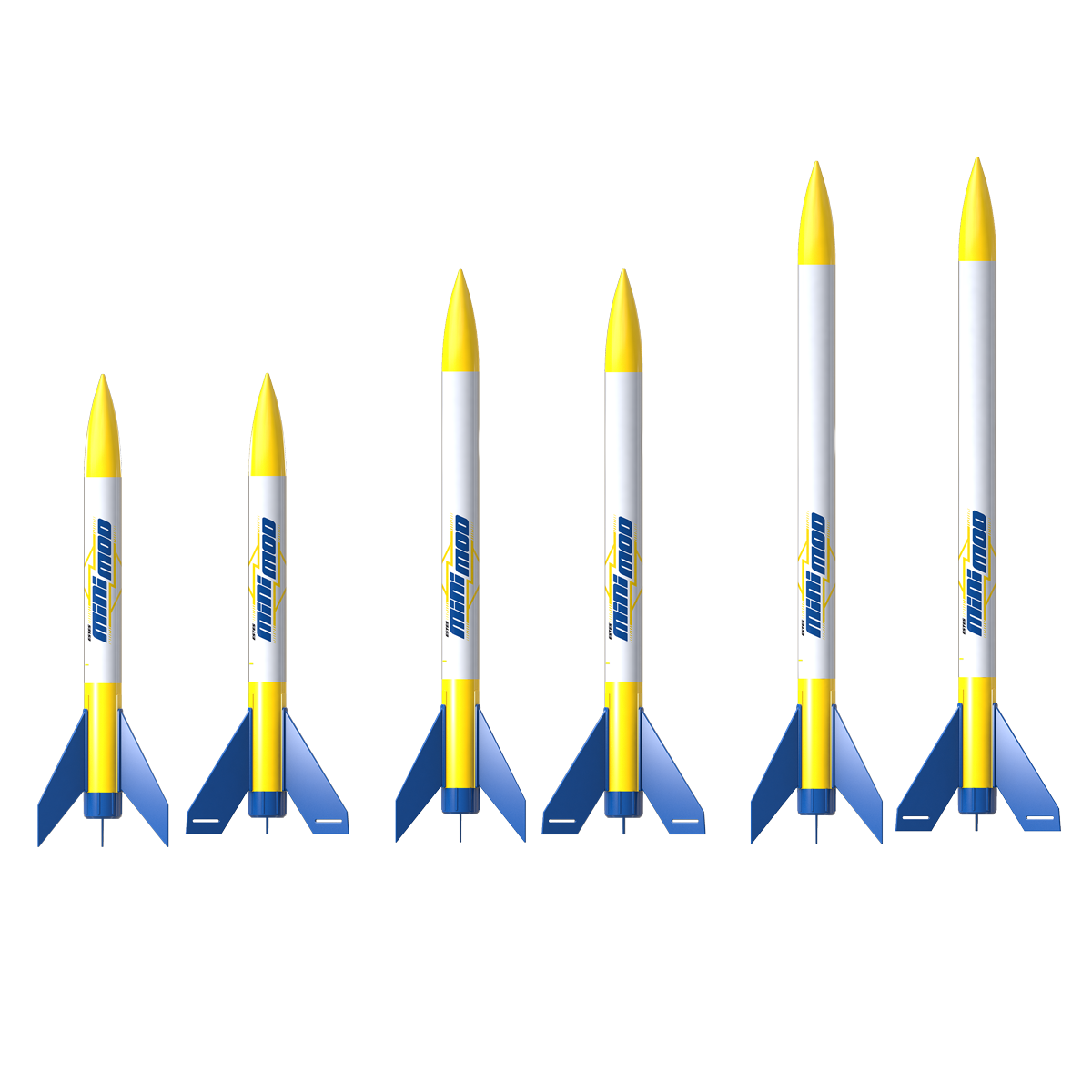 Estes Mini Mod Rocket 6 Ways to Build