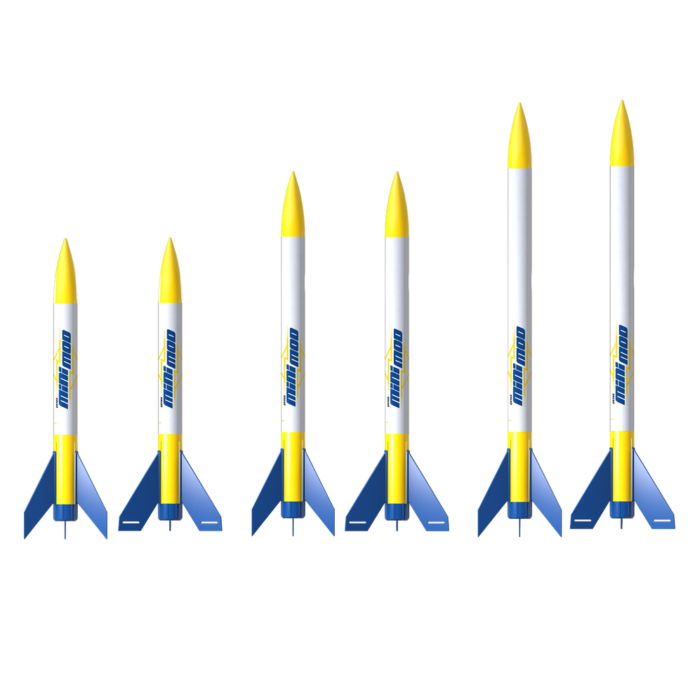 Mini Mod™ Point of Purchase Display - 18 Complete Rocket Starter Sets ...