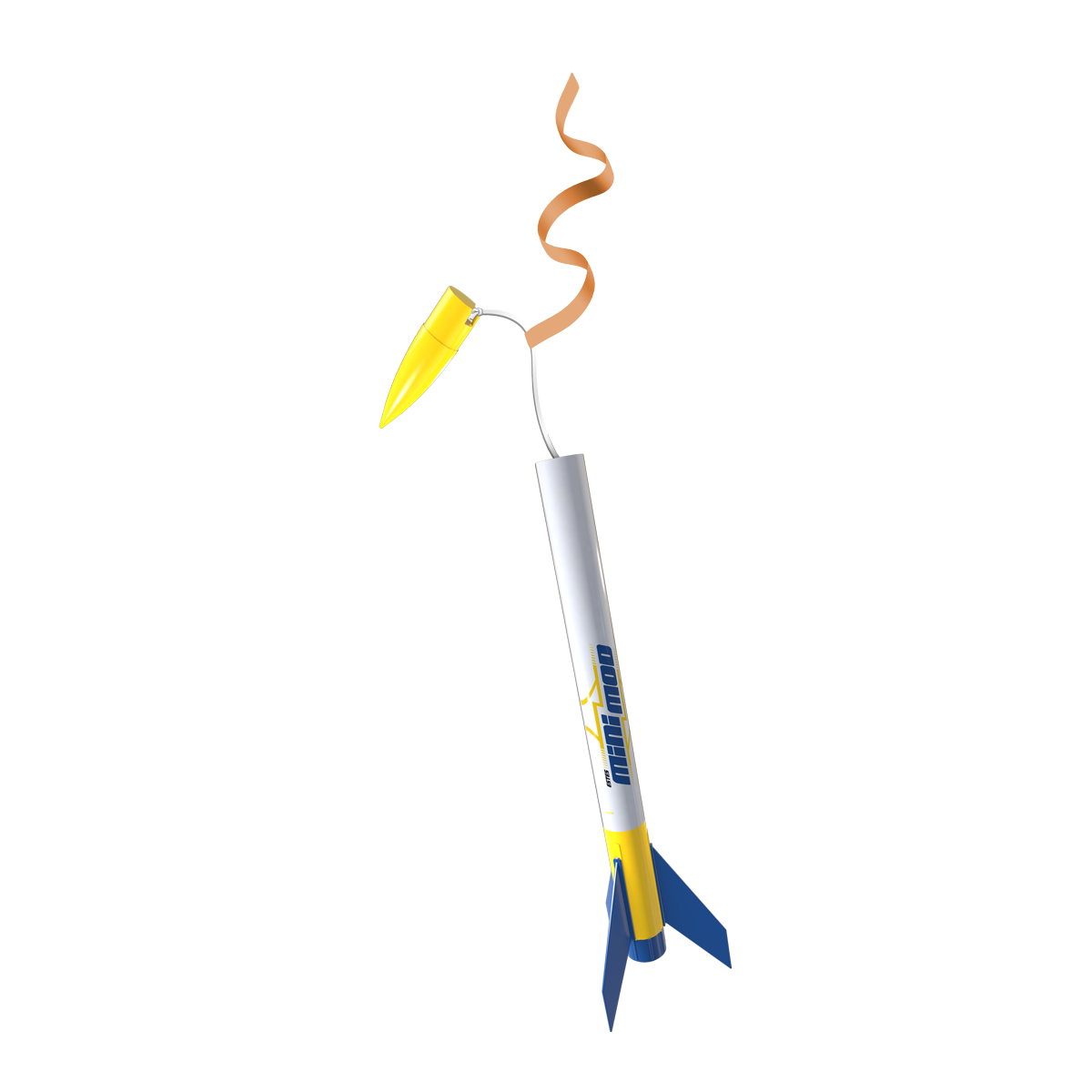 Estes Mini Mod Model Rocket Streamer Recovery