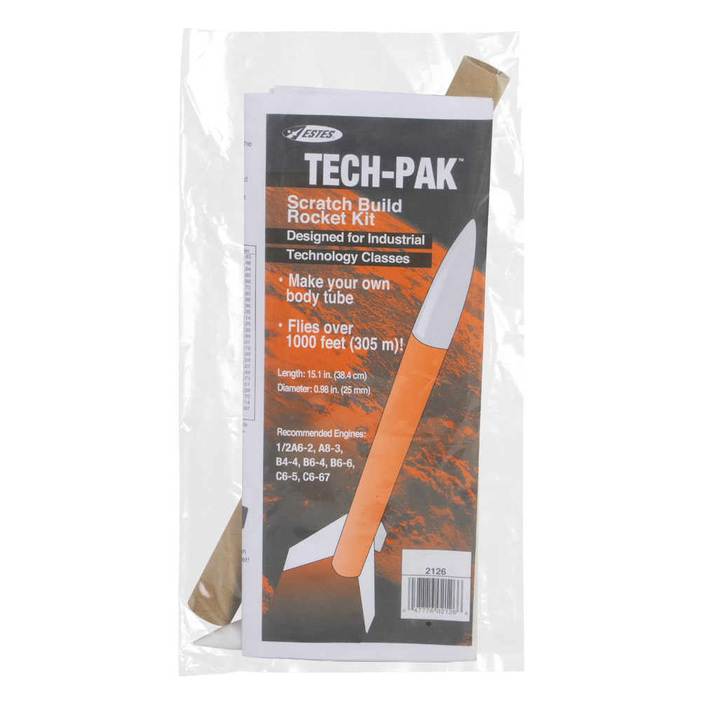 Estes Tech-Pak Scratch Build Model Rocket Kit