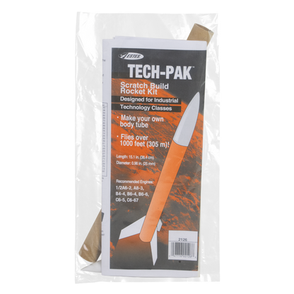 Estes Tech-Pak Scratch Build Model Rocket Kit
