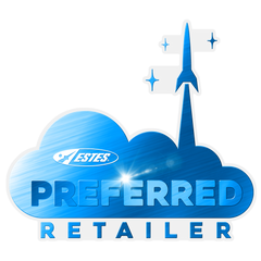 Estes Preferred Retailer Window Cling
