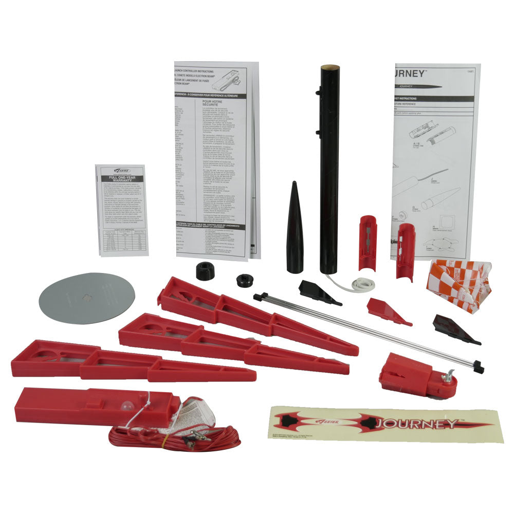 Estes 1441 Journey Launch Set Parts