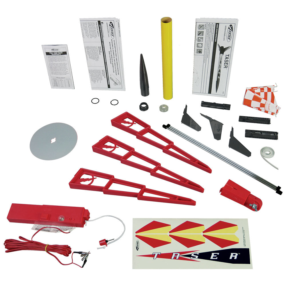 Estes 1491 Taser Launch Set Parts