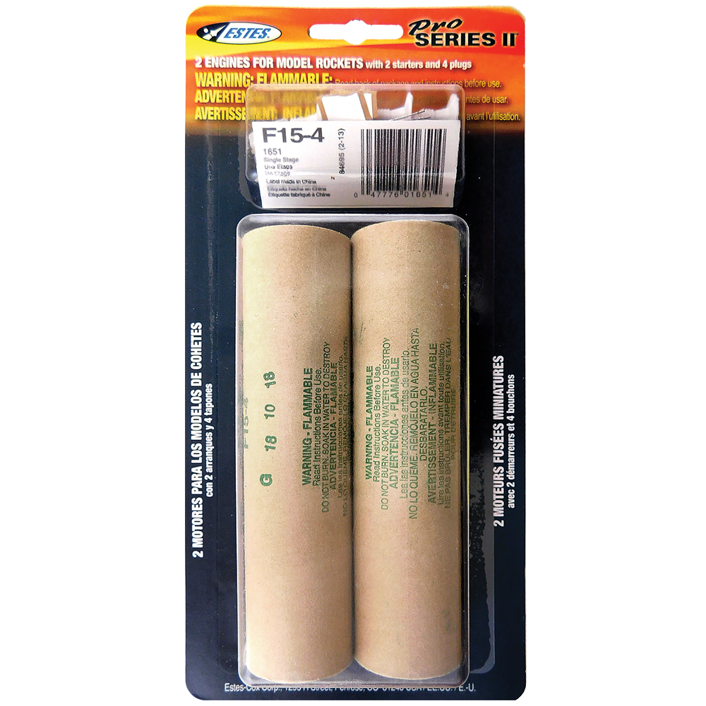 F15-4 Engines (29 mm) – Estes Wholesale