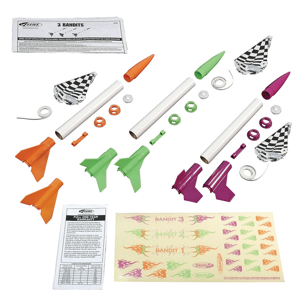 Bandits Rockets Parts