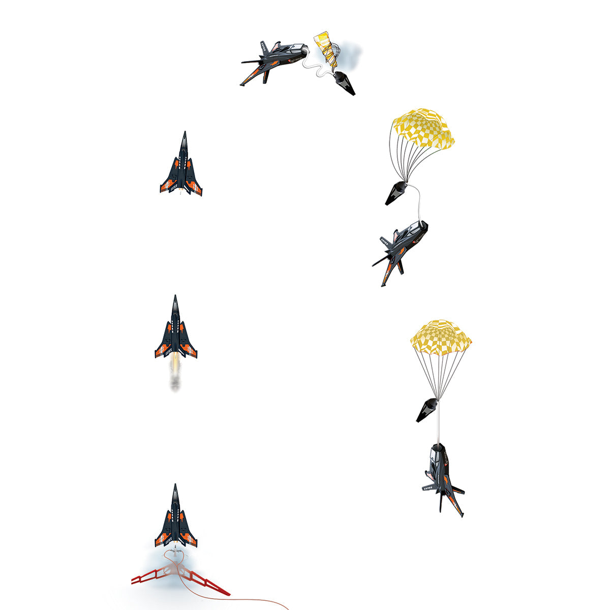 Space Corps Centurion Flight Sequence