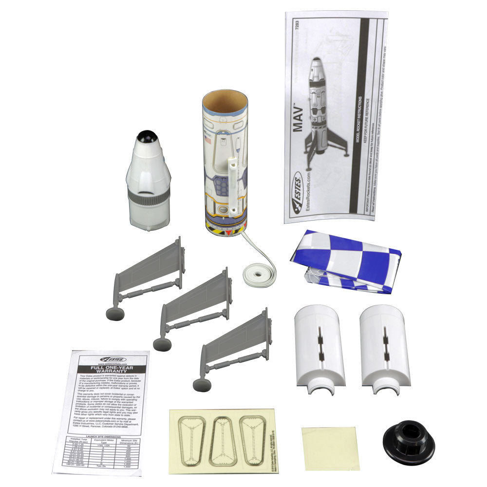 Estes 7283 MAV Parts