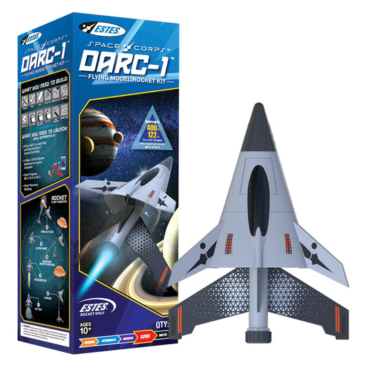 Estes 7307 Space Crops DARC-1 Box with Rocket