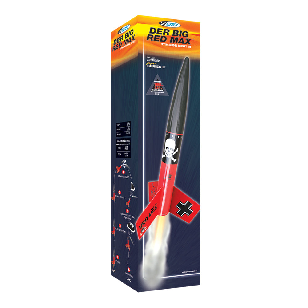Estes 9721 Der Big Red Max Box