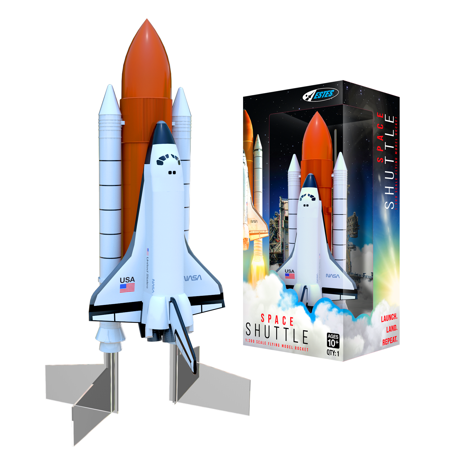 Estes Space Shuttle Flying Model Rocket Kit