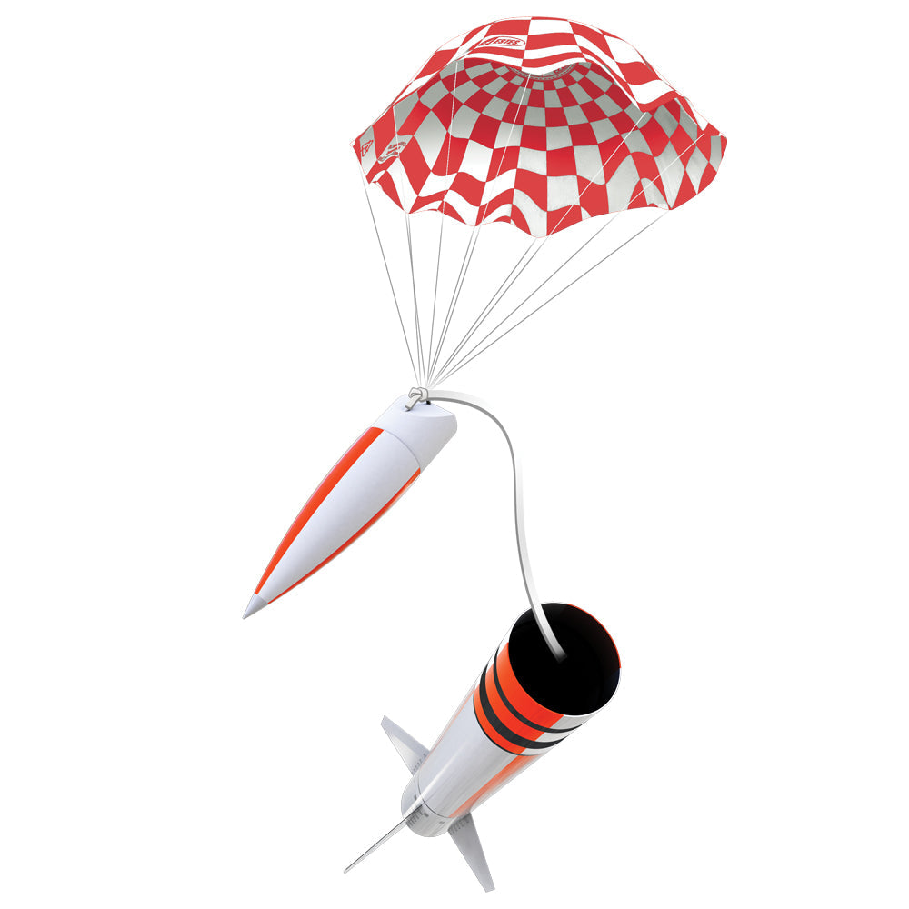 Doorknob Model Rocket Recovery View