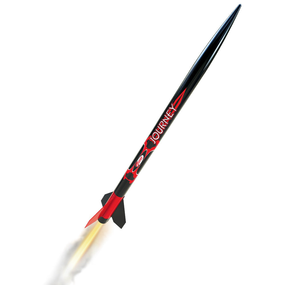 Estes Journey Launch Set Side Flame View