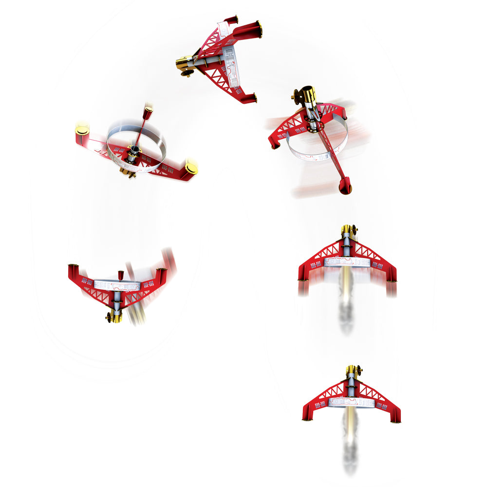Lunar Scout Flying Model Rocket Kit Recovery