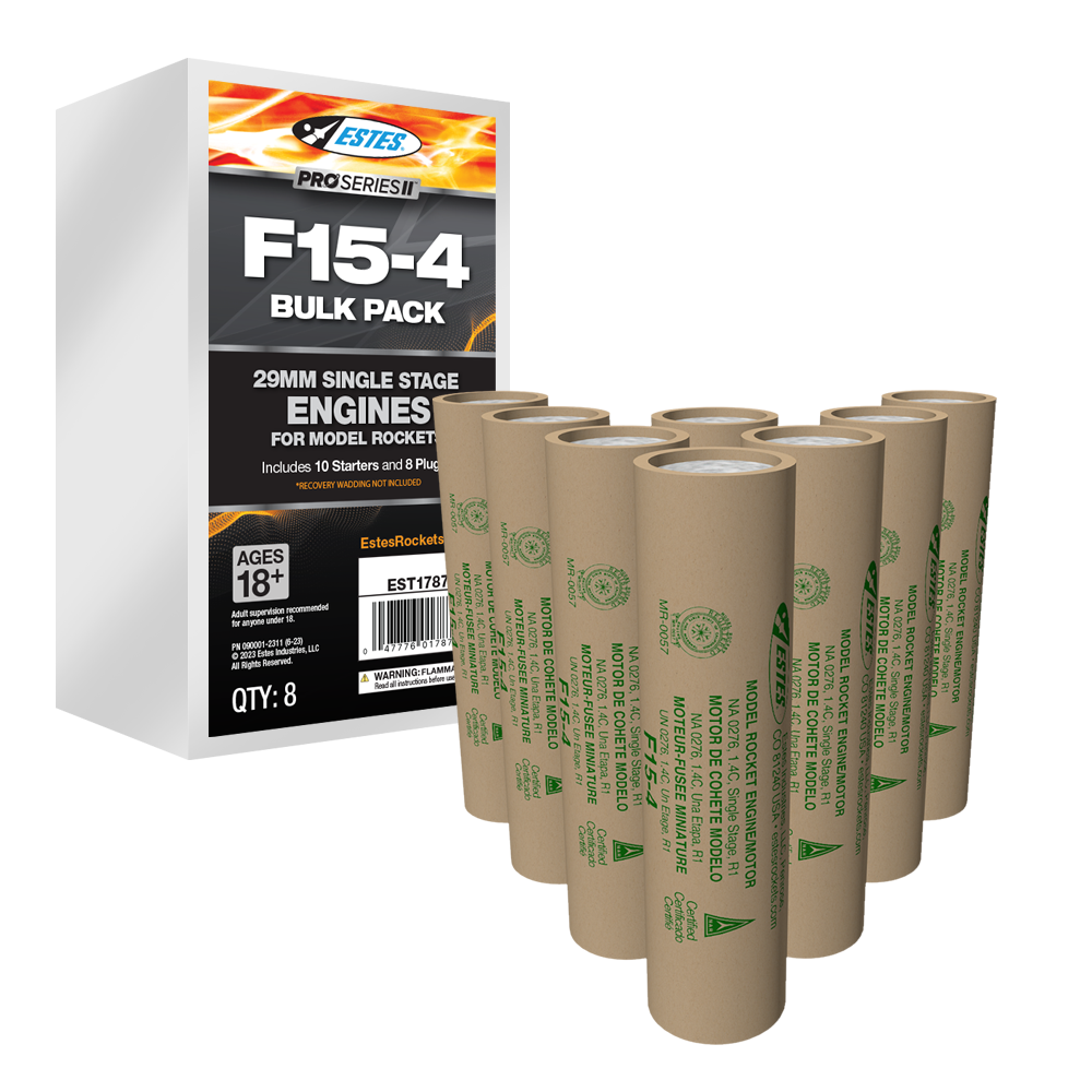 Estes F15-4 Model Rocket Engine Bulk Pack